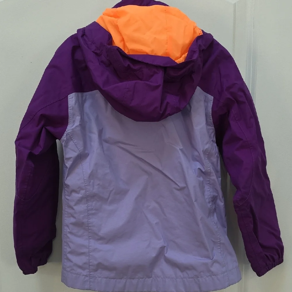 The North Face Kids Two-Tone Purple Raincoat - Picture 7 of 9